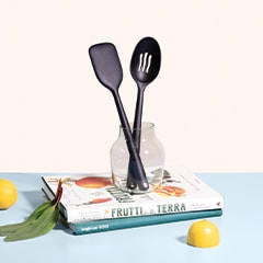 Slotted Spoon & Silicone Spatula